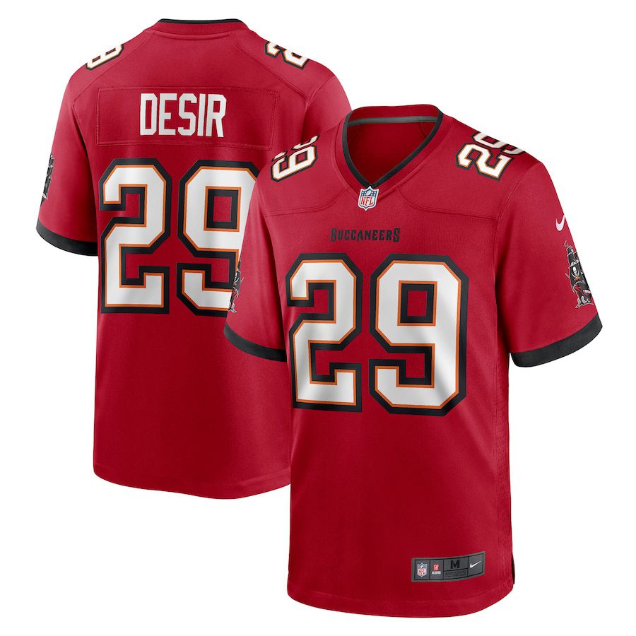 Men Tampa Bay Buccaneers 29 Pierre Desir Nike Red Game NFL Jersey